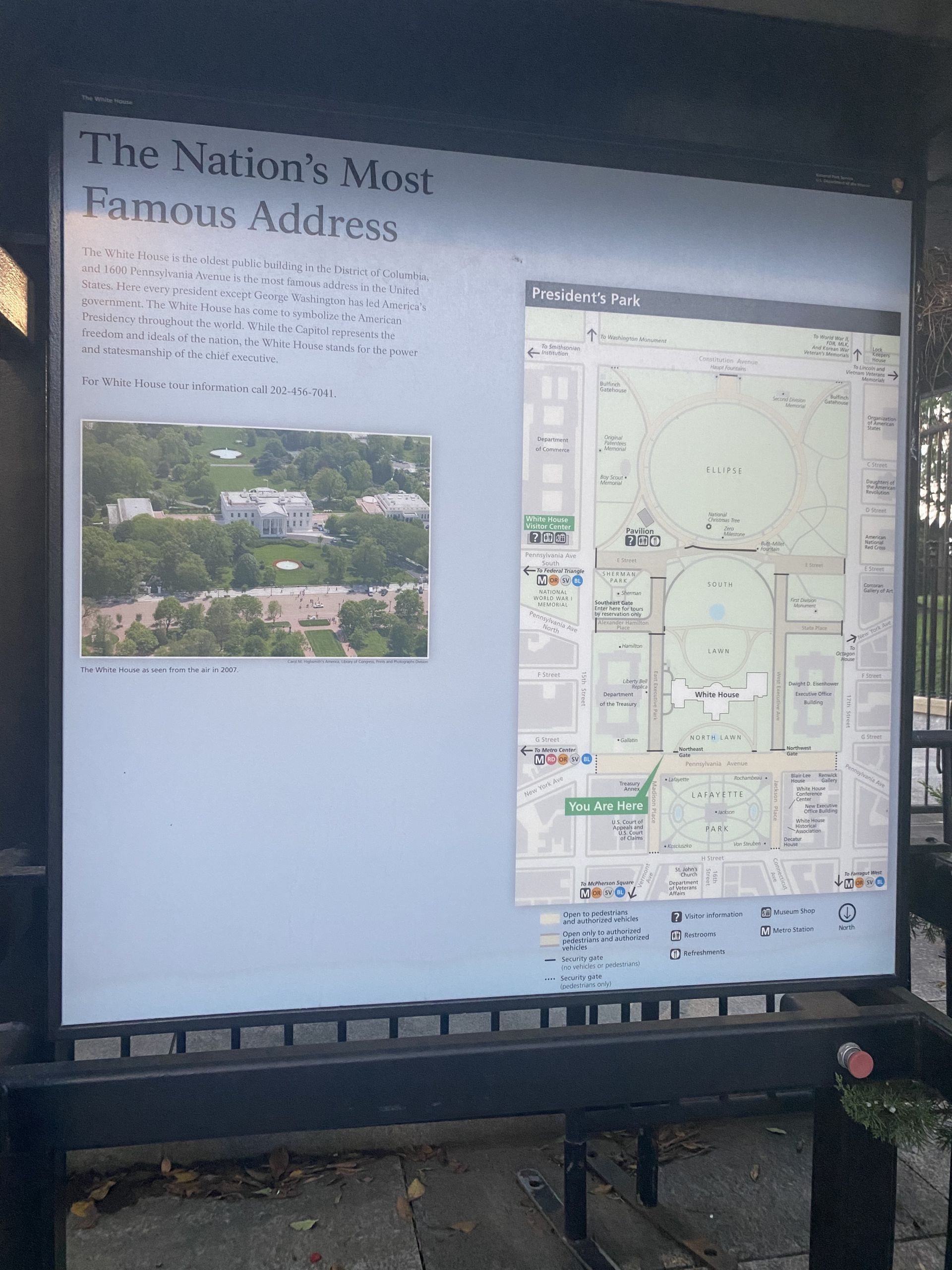 White House - Map